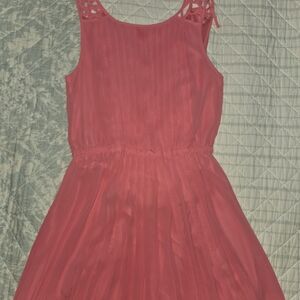 Jessica Simpson Coral Sleeveless Dress
